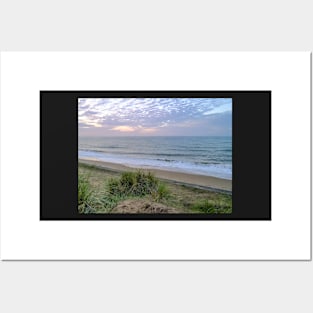 A view over Cart Gap beach Posters and Art